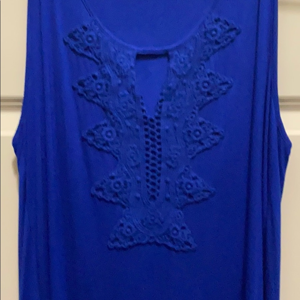 Cable and Gauge size L sleeveless swing shirt